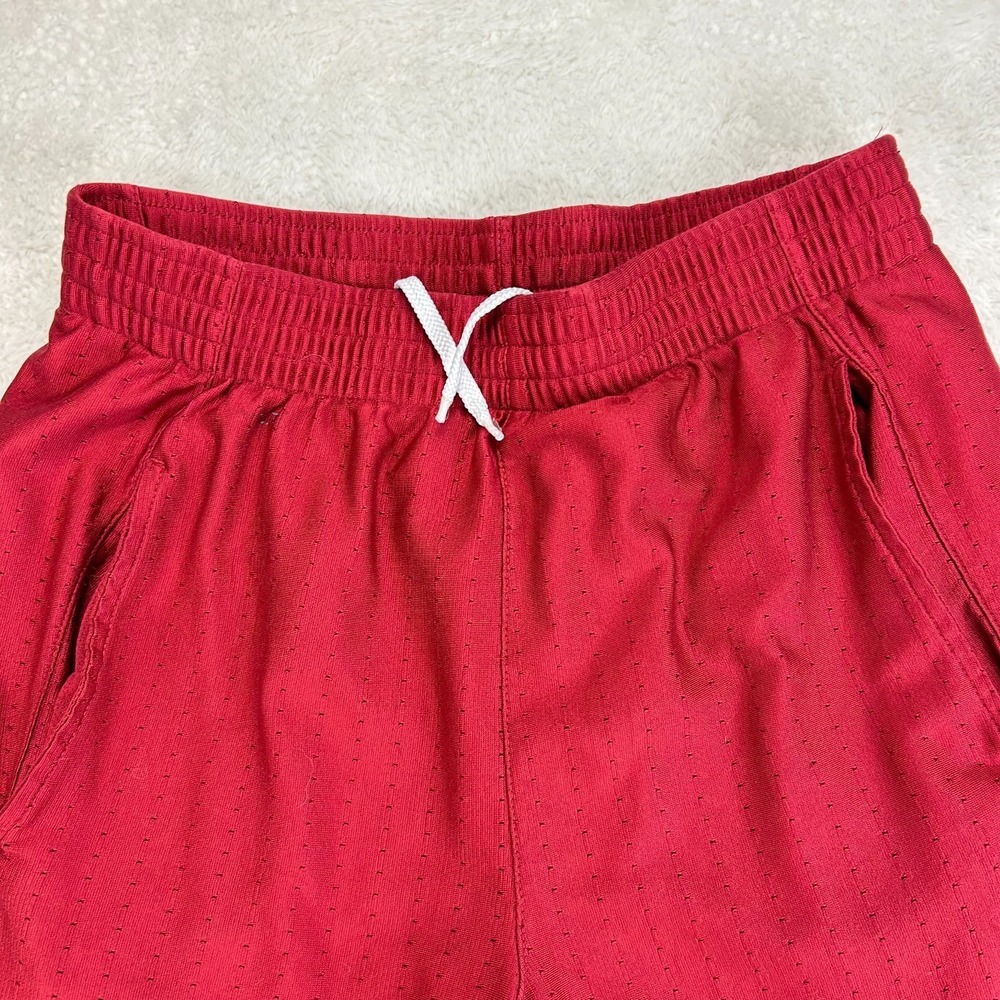 Nike Fit Dry Shorts Mens S Crimson Red White Oklahoma Sooners NCAA Team Apparel - Picture 3 of 12